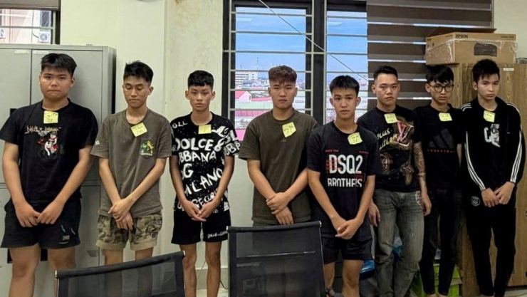 Nhóm đối tượng mang 'phóng lợn' gây náo loạn trung tâm TP Hải Phòng - 3