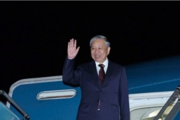 Thế giới - Tổng Bí thư Tô Lâm đến Bình Nhưỡng, bắt đầu chuyến thăm cấp Nhà nước tới Triều Tiên