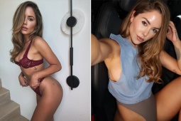 Mỹ nhân huyền thoại UFC Brittney Palmer cực nóng bỏng, khoe dáng quyến rũ với nội y