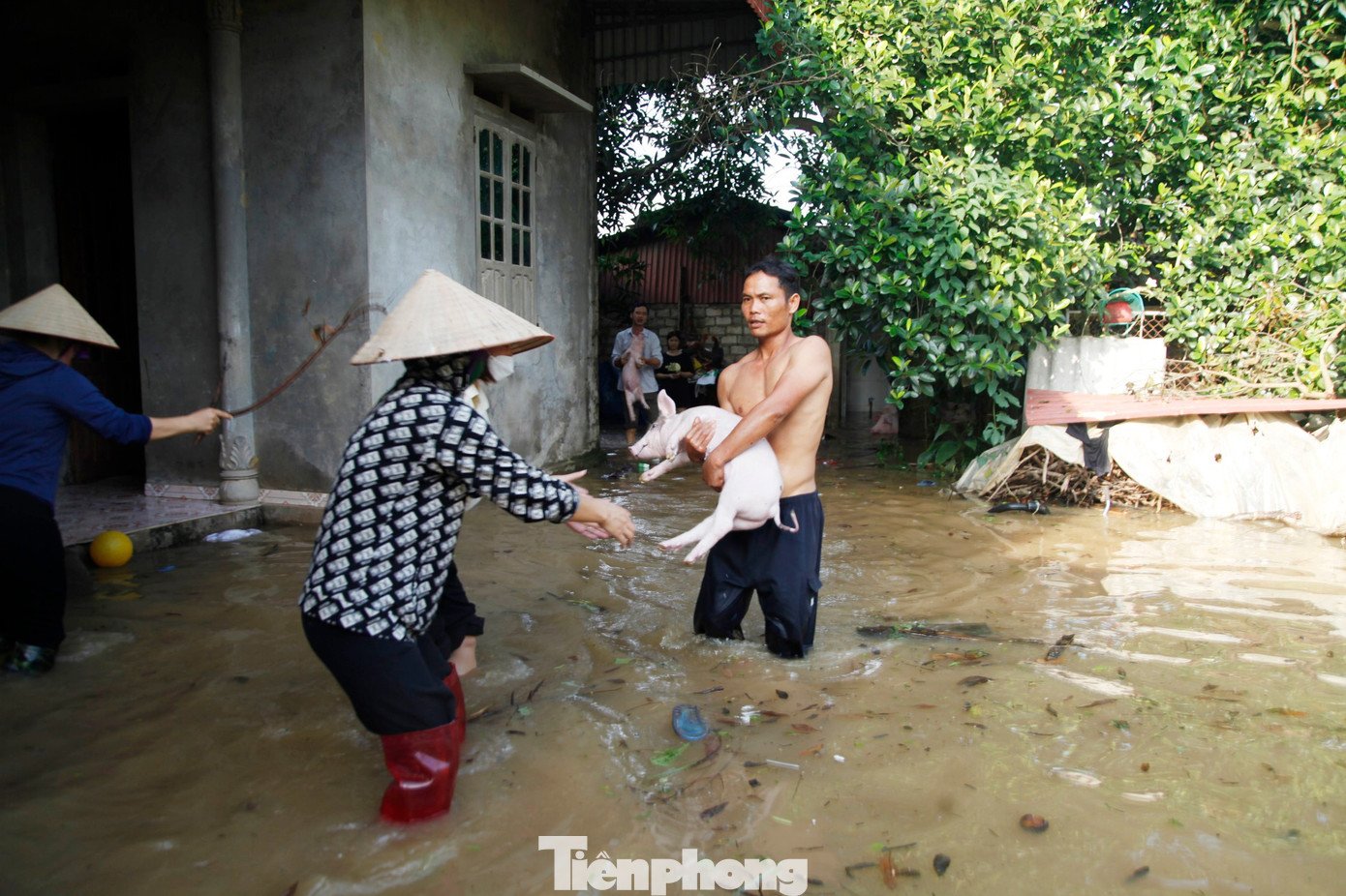 Cảnh ngập lụt lịch sử ở Bắc Ninh - 7