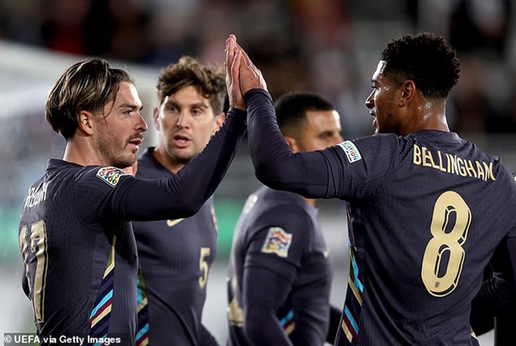 Cả Jude Bellingham và Jack Grealish không được HLV Tuchel gọi lên tuyển Anh
