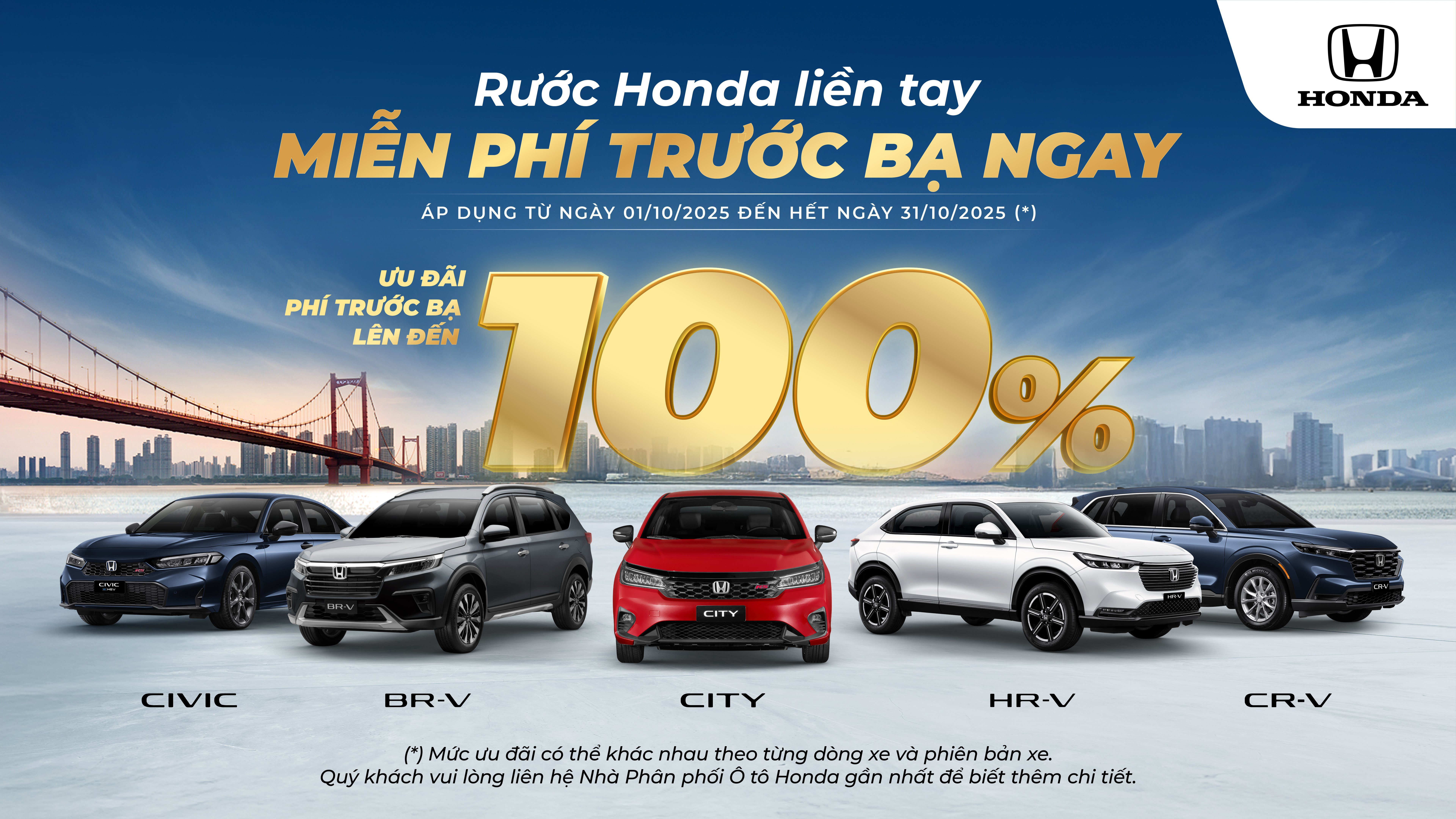 Honda Việt Nam tung chương trình khuyến mãi lớn, đổi xe chính hãng tháng 10 - 1