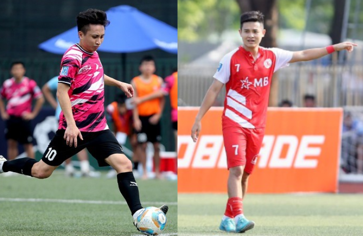 2 "quý ông đá bóng" Phương Vertu (bên trái) và Tuấn Anh (bên phải), kiểu nhẹ nhàng, đủng đỉnh, tinh tế sẽ góp mặt ở giải đấu sắp tới