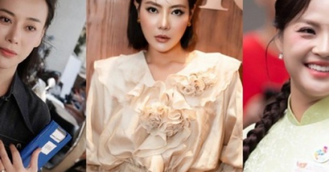 Phương Oanh và hai mỹ nhân phim "Quỳnh búp bê" ...