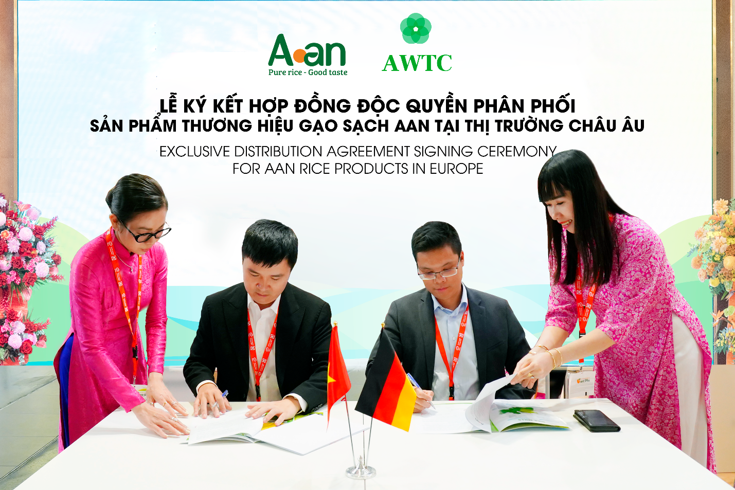 Lễ ký kết MOU tại Cộng hòa Liên bang Đức