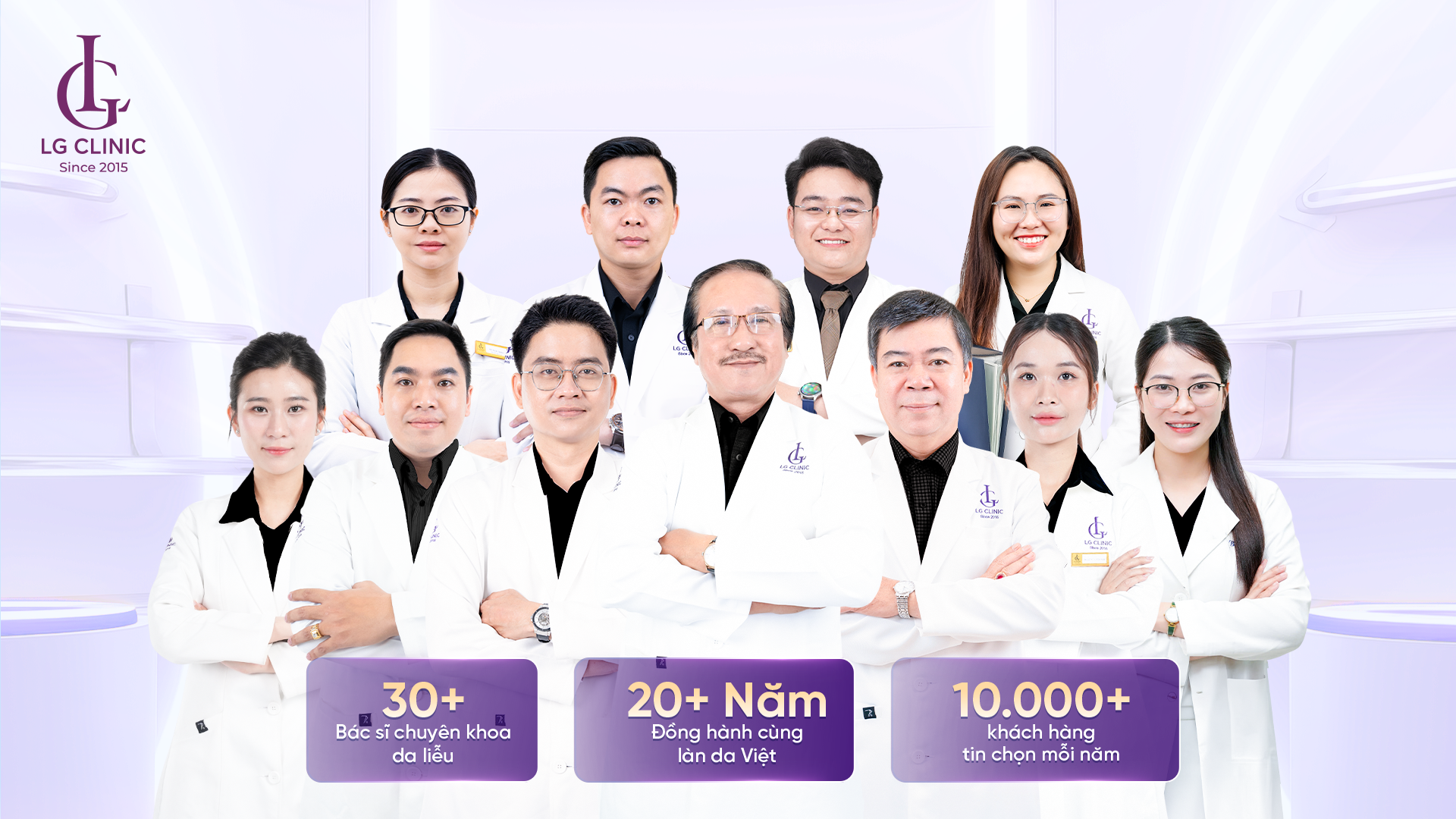 LG Clinic Phú Nhuận tiếp tục kế thừa và phát huy kho tàng kiến thức quý báu mà các bác sĩ đã tích lũy trong suốt hơn 20 năm hành nghề