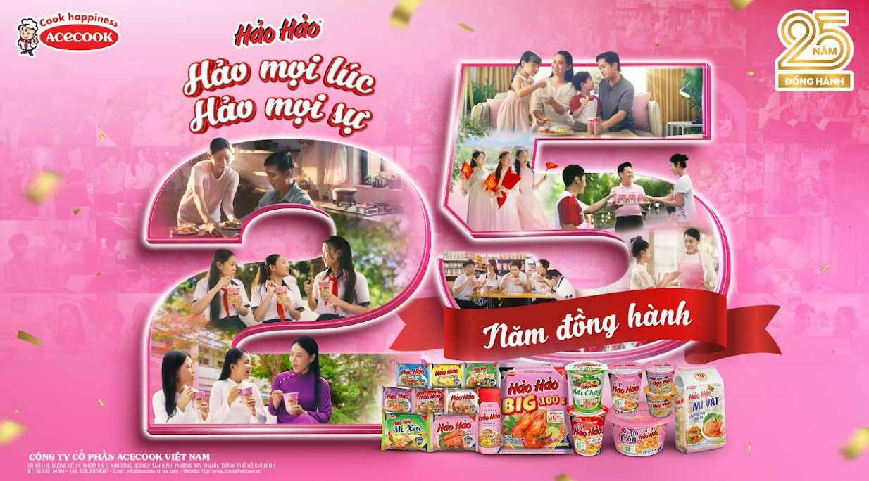 Kỷ niệm 25 năm, Hảo Hảo ra mắt chuỗi hoạt động sáng tạo dành cho người tiêu dùng - 1