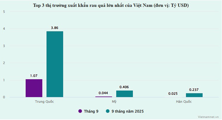 Trung Quốc chi hơn 1 tỷ USD mua rau quả Việt chỉ trong 1 tháng - 1