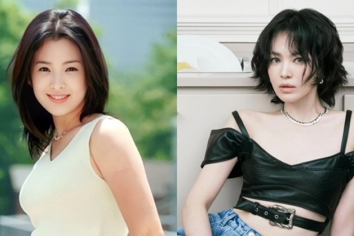 Gu mặc của Song Hye Kyo ngày ấy, bây giờ
