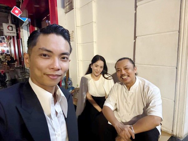 Khánh Thi - Phan Hiển nhắn nhủ tình cảm dịp sinh nhật Chí Anh. Ảnh: FBNV.