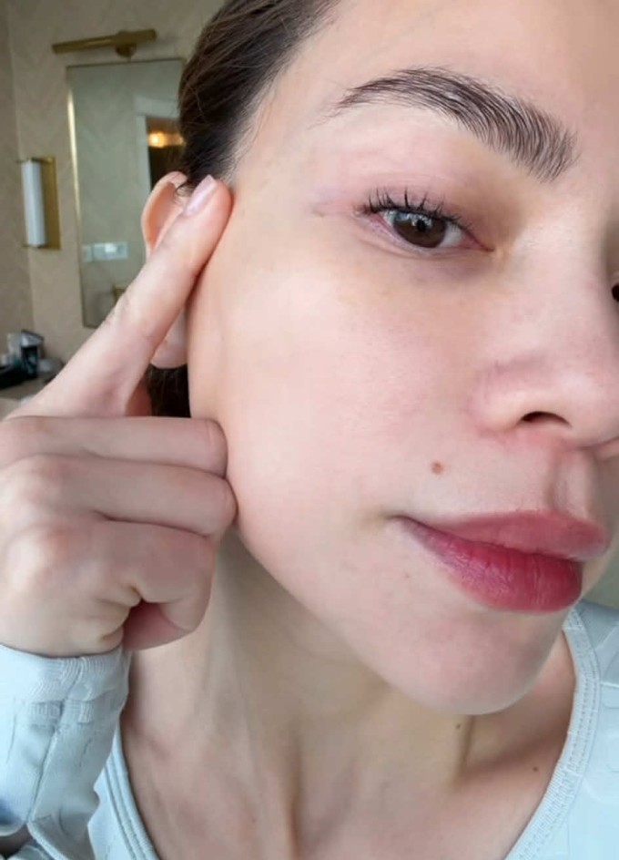 Hồ Ngọc Hà khoe làn da mộc căng mướt ở tuổi tứ tuần.