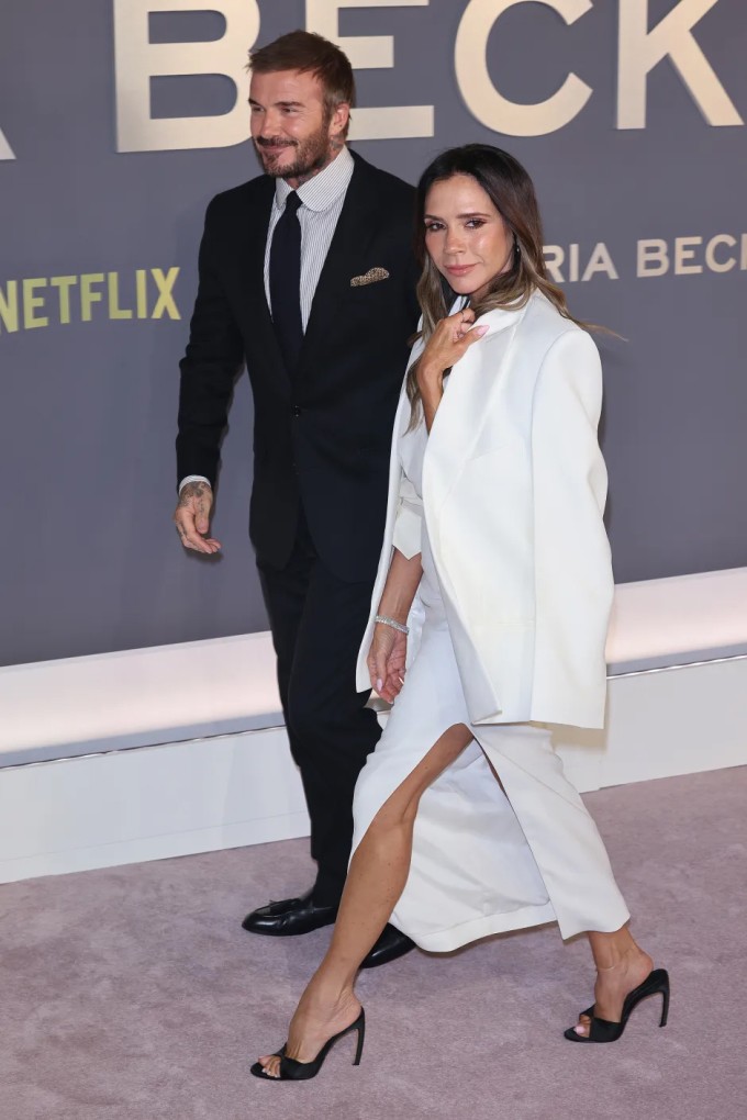 Victoria và David Beckham. Ảnh: The Sun