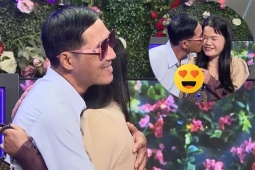 Lần đầu gặp, cặp đôi từng đổ vỡ đã ôm hôn tíu tít trên sâu khấu