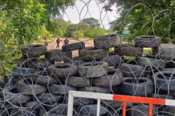 Thái Lan dựng 'pháo đài container' ở vùng tranh chấp với Campuchia