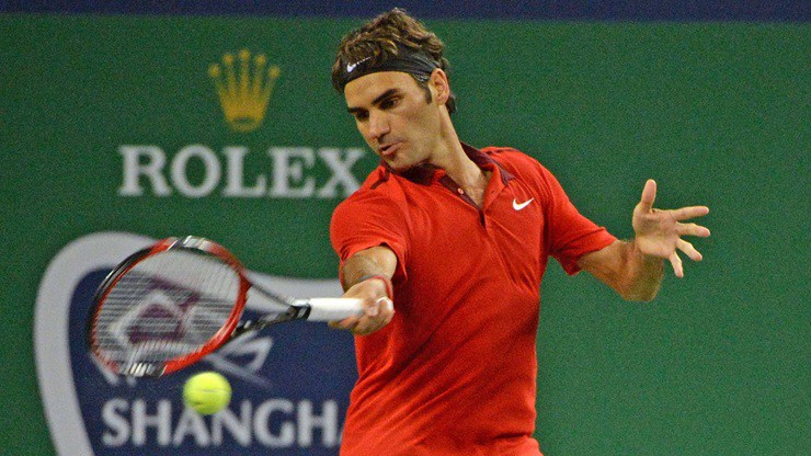 Federer từng 2 lần vô địch Thượng Hải Masters khi còn thi đấu