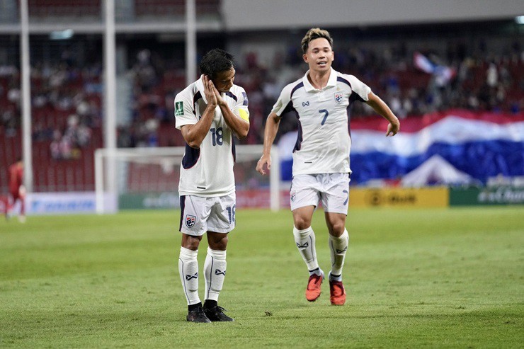 Thái Lan tăng 1 bậc và quay lại vị trí 100 trên bảng xếp hạng FIFA