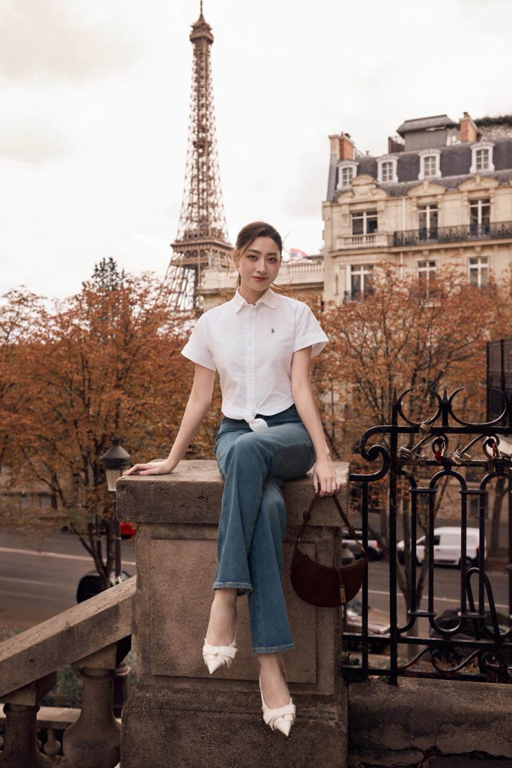 Nàng hậu quê Cao Bằng đánh giá: "Không lỗi thời, vẫn hiện đại và tinh nghịch với chút biến tấu của Polo Ralph Lauren".