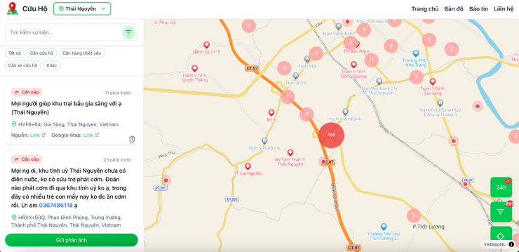 Hai bạn trẻ biến dòng code thành "sợi dây cứu sinh" giữa tâm lũ - 2