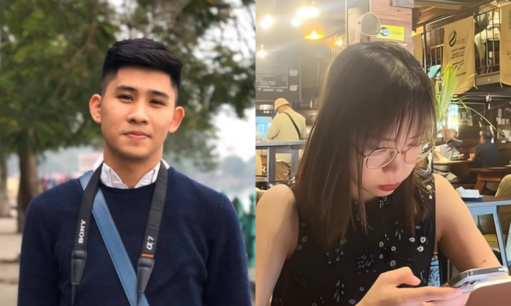 Mai Anh và Tất Huân.