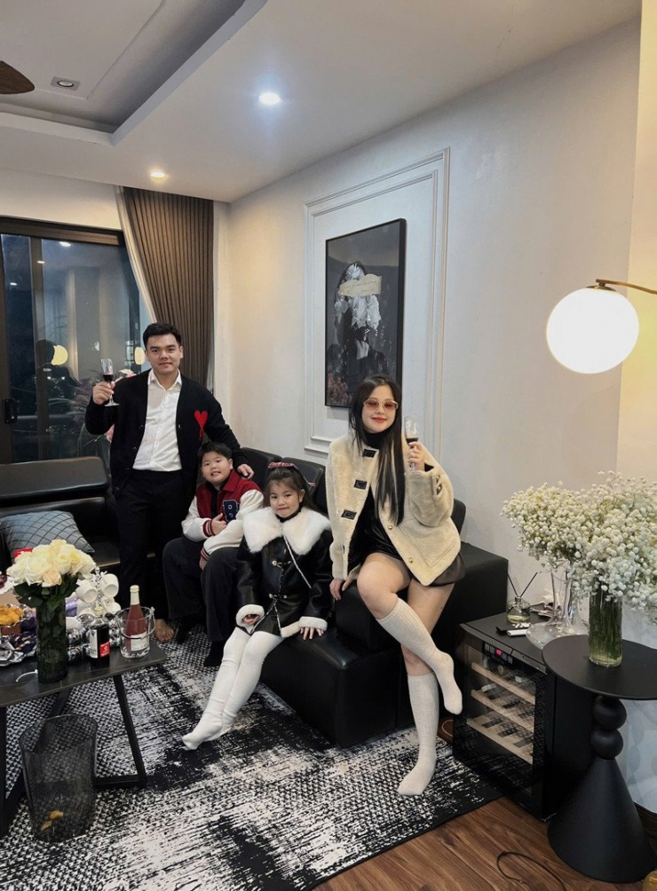 Gia đình nhỏ của chị Nga 