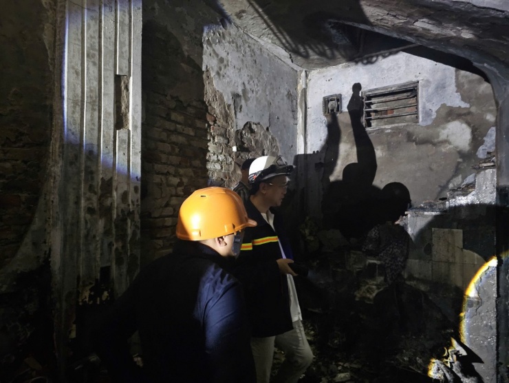 Hiện trường vụ cháy