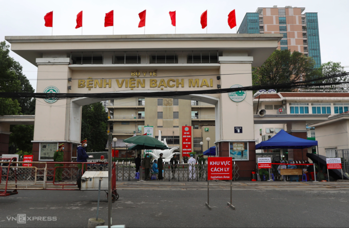 Bệnh viện Bạch Mai là một trong những cơ sở y tế lớn Bộ Y tế đang quản lý trực tiếp. Ảnh: Ngọc Thành