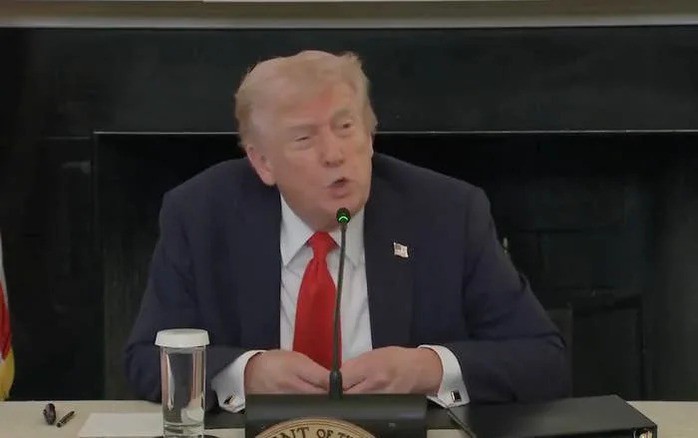 Tổng thống Donald Trump có sức khoẻ tim mạch đáng kinh ngạc. Ảnh: X