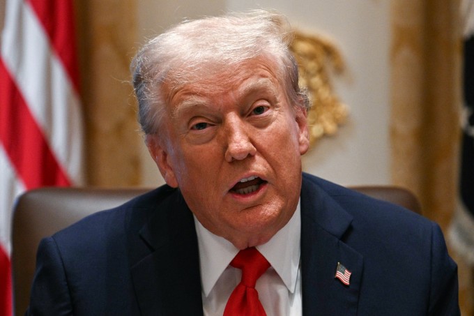 Tổng thống Mỹ Donald Trump tại Nhà Trắng ngày 9/10. Ảnh: AFP