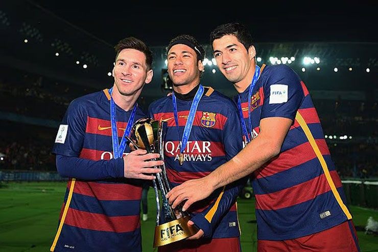 Messi - Suarez - Neymar tại Barcelona