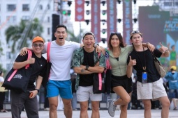 Dàn trai xinh gái đẹp nô nức “check in” tại VPBank Đất Sen Hồng Music Marathon 2025