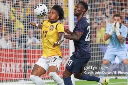 Video bóng đá Mỹ - Ecuador: Đôi công hấp dẫn, trừng phạt sai lầm