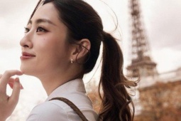 Lương Thùy Linh ở Paris