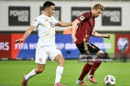 Video bóng đá Bỉ - Bắc Macedonia: De Bruyne và dàn sao nhận đòn đau (Vòng loại World Cup)
