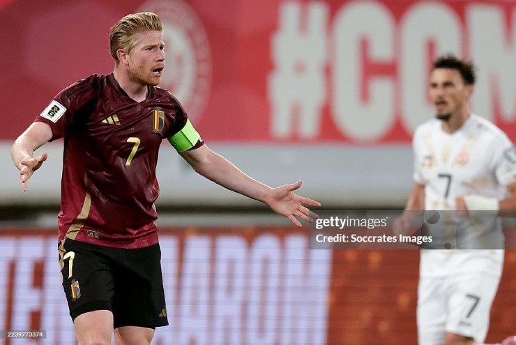 De Bruyne và đồng đội gây thất vọng