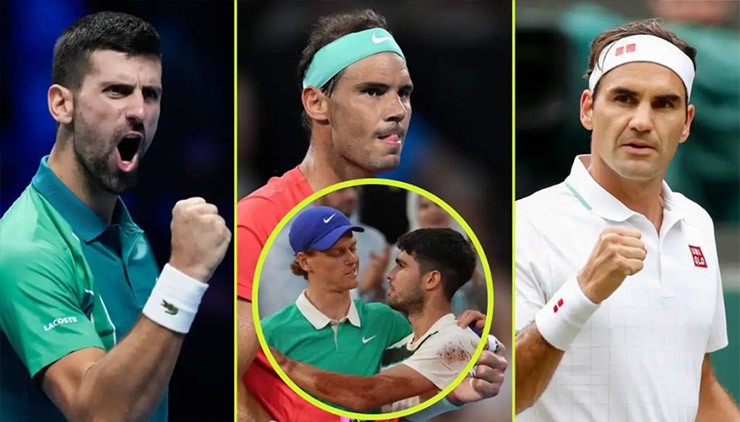 Alcaraz và Sinner bị chê không hấp dẫn bằng Big 3 một thời