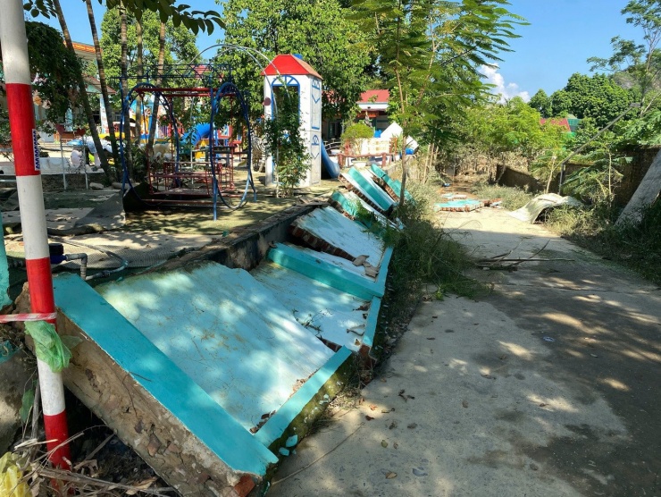 Nhiều trường mầm non ở Thái Nguyên tan hoang, bùn đất phủ kín sau bão lũ - 10