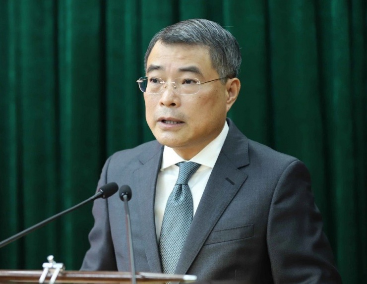 Ông Lê Minh Hưng phát biểu tại hội nghị.