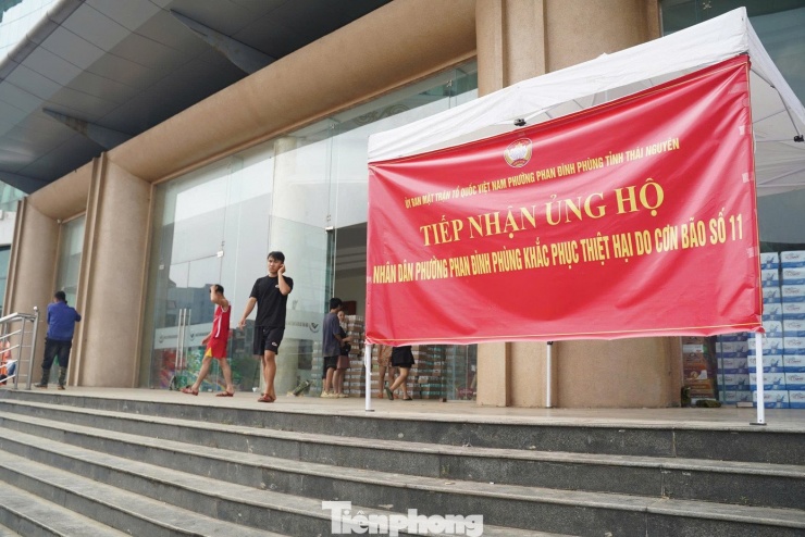 Nơi điều phối những tấm lòng yêu thương ở Thái Nguyên sau lũ dữ - 1