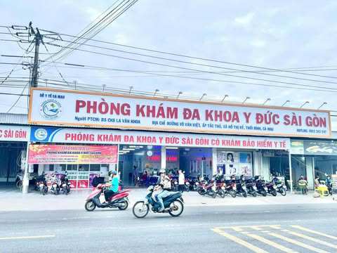 Phòng khám nơi ông Hưng từng làm việc