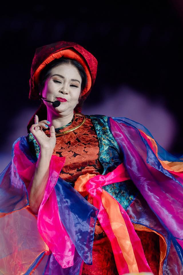 NSND Thanh Ngoan trong tiết mục 'Duyên'.