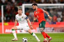Trực tiếp bóng đá Bồ Đào Nha - Ireland: Ronaldo sút dội cột dọc (Vòng loại World Cup)