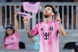 Messi lập kỷ lục ghi bàn điên rồ, vọt lên dẫn đầu bàn thắng giải MLS
