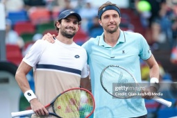 Video tennis Rinderknech - Vacherot: Ngược dòng ấn tượng, kỳ tích lịch sử (CK Thượng Hải Masters)