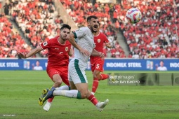 Kết quả bóng đá Iraq - Indonesia: Cựu sao MU định đoạt, chấm dứt giấc mơ (Vòng loại World Cup)