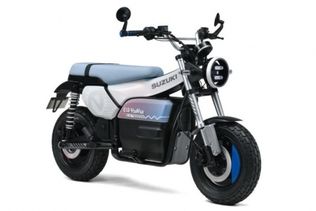 Suzuki hé lộ xe máy điện mới: Huyền thoại tái sinh ấn tượng hơn!