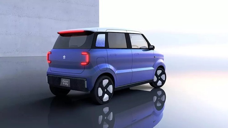 Vén màn Suzuki Vision e-Sky: mẫu xe điện mini hẹp hơn VinFast VF 3 - 5