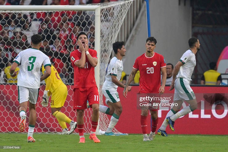 Các cầu thủ Indonesia thi đấu thiếu hiệu quả dưới thời HLV Kluivert