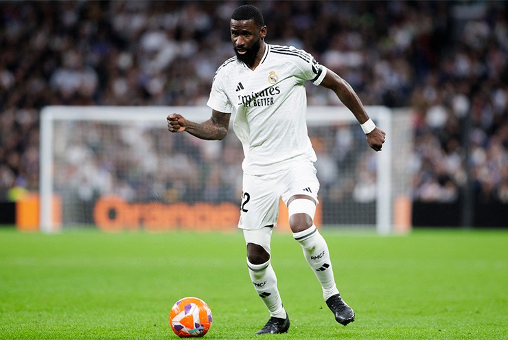 Mùa giải 2025/26 Rudiger mới chỉ ra sân thi đấu 1 trận duy nhất cho Real Madrid khi gặp Real Oviedo
