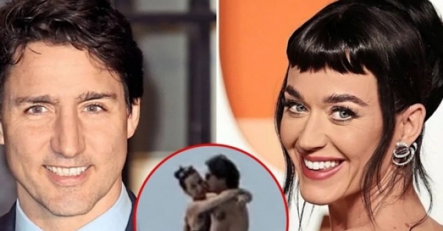 Katy Perry ôm cựu Thủ tướng Canada trên du thuyền