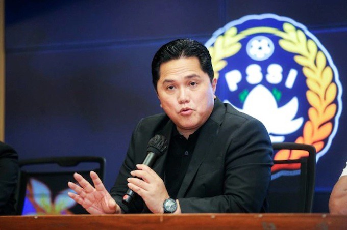 Erick Thohir rút khỏi kế hoạch dài hạn của bóng đá Indonesia là điều dư luận nước này lo ngại nhất